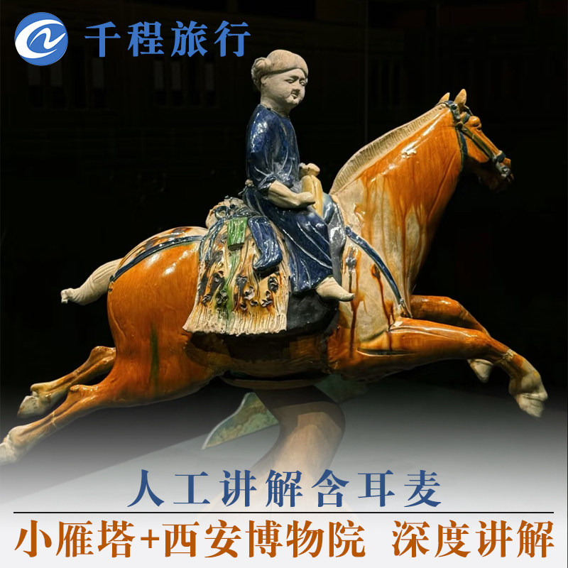 西安博物院小雁塔人工讲解半日跟团游含门票可选15人精品小团 - 定制游预订