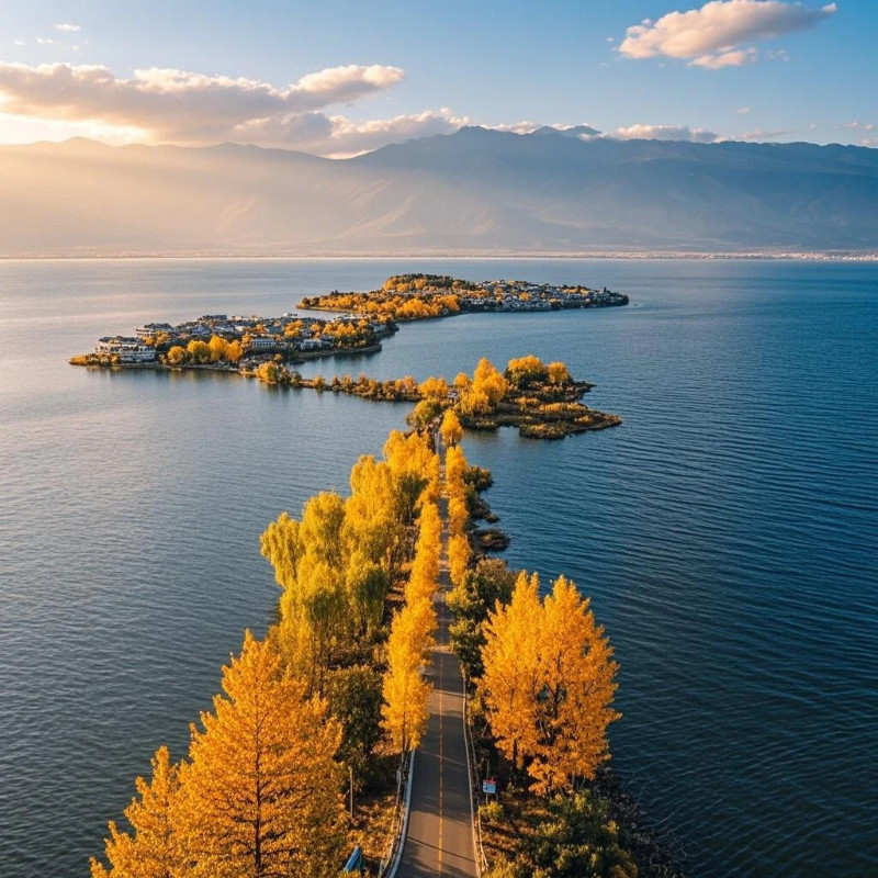 【元旦不涨价&双人游】大理洱海希尔顿酒店4天3晚含早+专车接机苍山感通往返索道崇圣寺