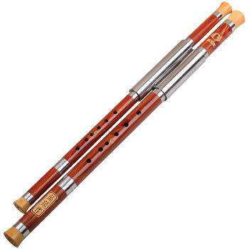 Double-tube Bawu Yunnan musical instrument specializing in B flat