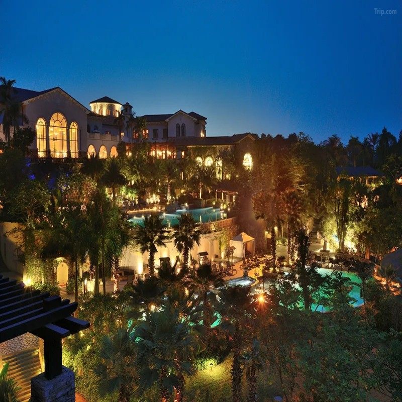 广州清远美林湖温泉大酒店3天2晚 双人早餐/双人晚餐+双人温泉+水世界