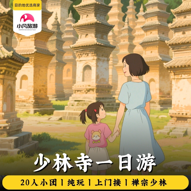 【20人小团】少林寺一日游河南郑州洛阳旅游嵩山少林寺旅游含门票 - 定制游预订