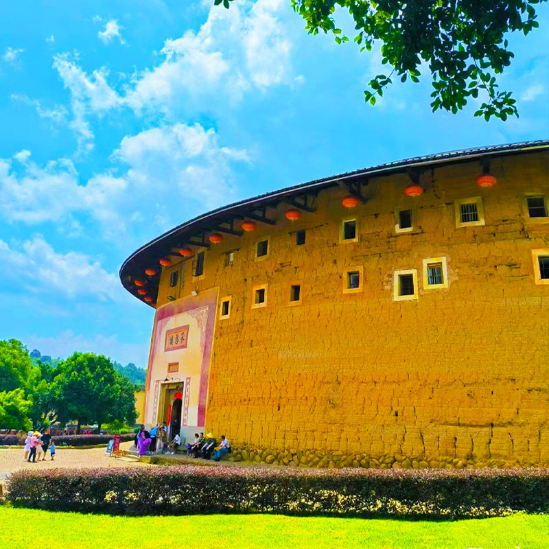 厦门旅游福建土楼云水谣+永定土楼王【头等舱可选8人团】一日游 - 定制游预订