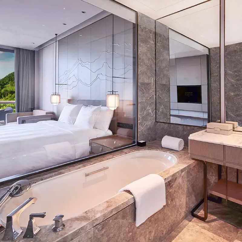 【乐享】济南融创文旅城高端酒店高级山景阳台房2天1晚+双人融创乐园