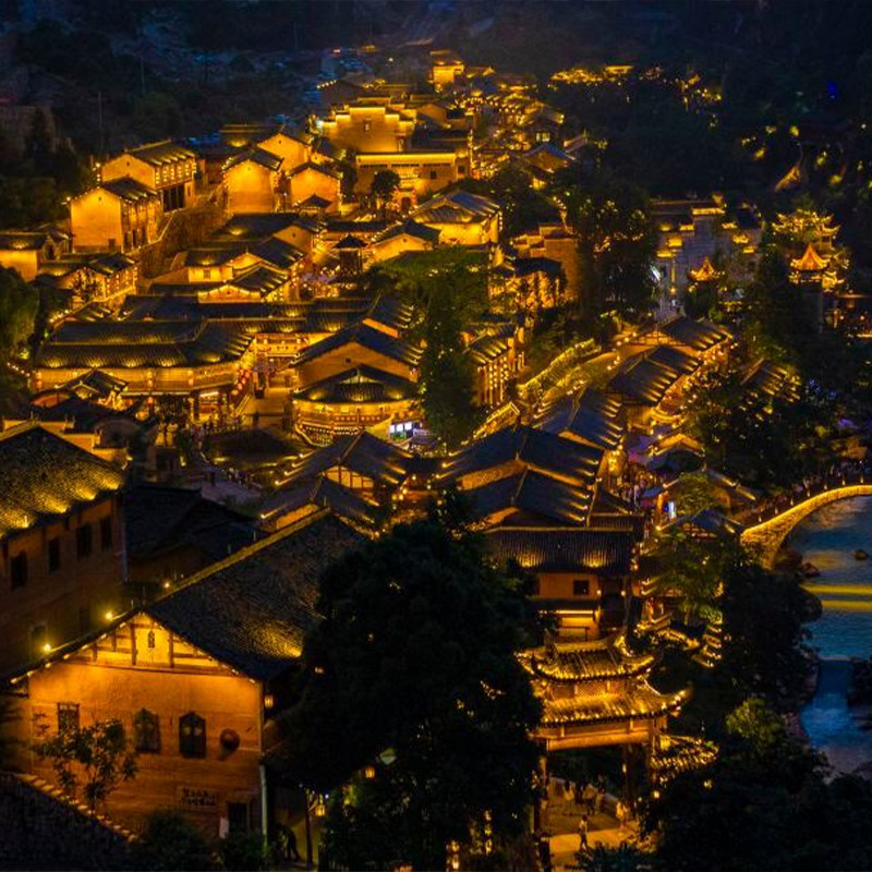 【现实版仙侠世界-望仙谷仙宿多房型可选】+望仙谷门票2份+早餐2份