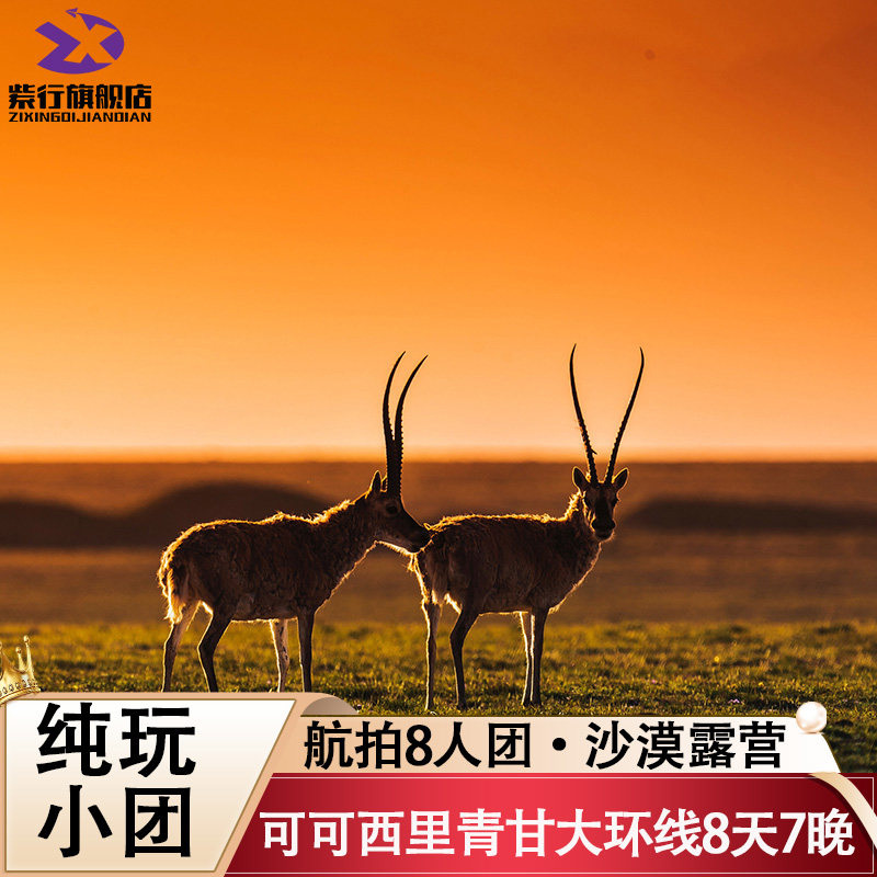 【网红可可西里8日游】纯玩青海甘肃敦煌沙漠西北旅游青甘大环线 - 定制游预订