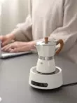 Ý Moka pot máy pha cà phê chiết nồi hộ gia đình đơn giản pha cà phê bằng tay bộ nồi cà phê thiết bị điện bếp gốm 