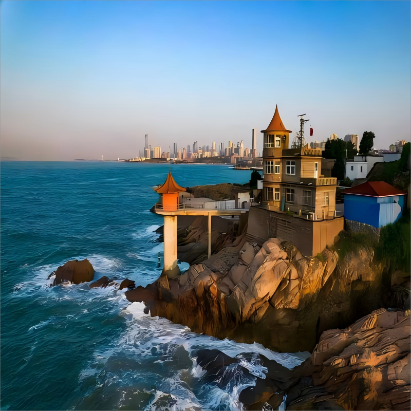 青岛海景观赏连住+青岛啤酒博物馆成人票1张