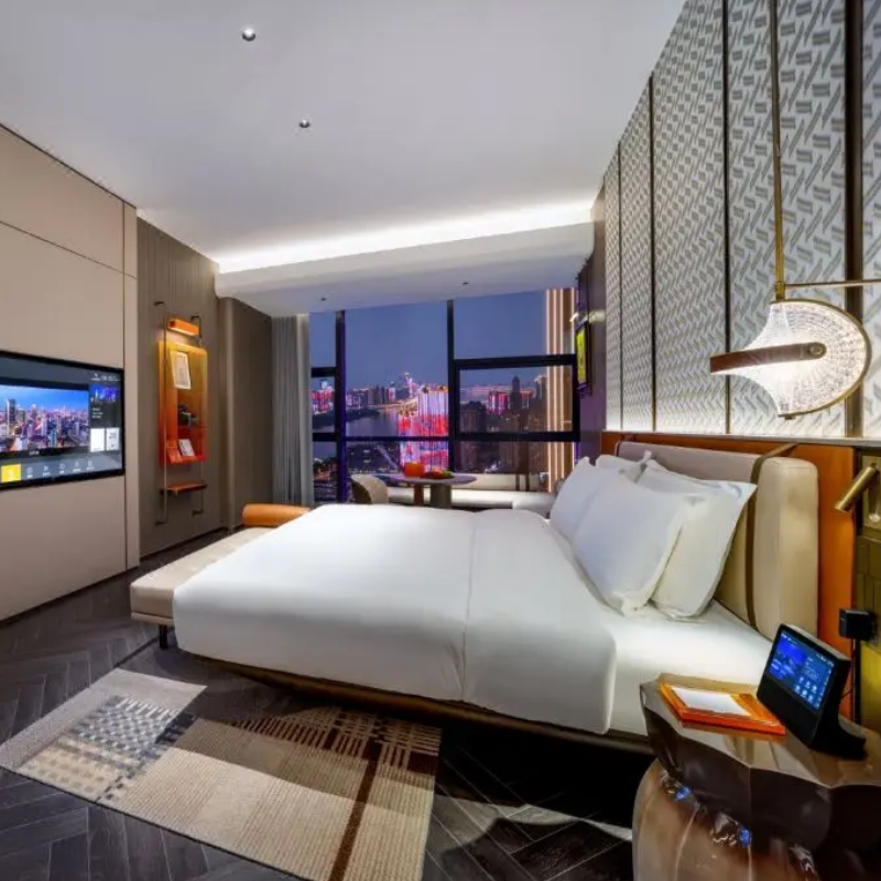 长沙五一广场IFS国金中心雅致亚朵酒店全季酒店近橘子洲/黄埔江阁套餐/长沙五一亚朵