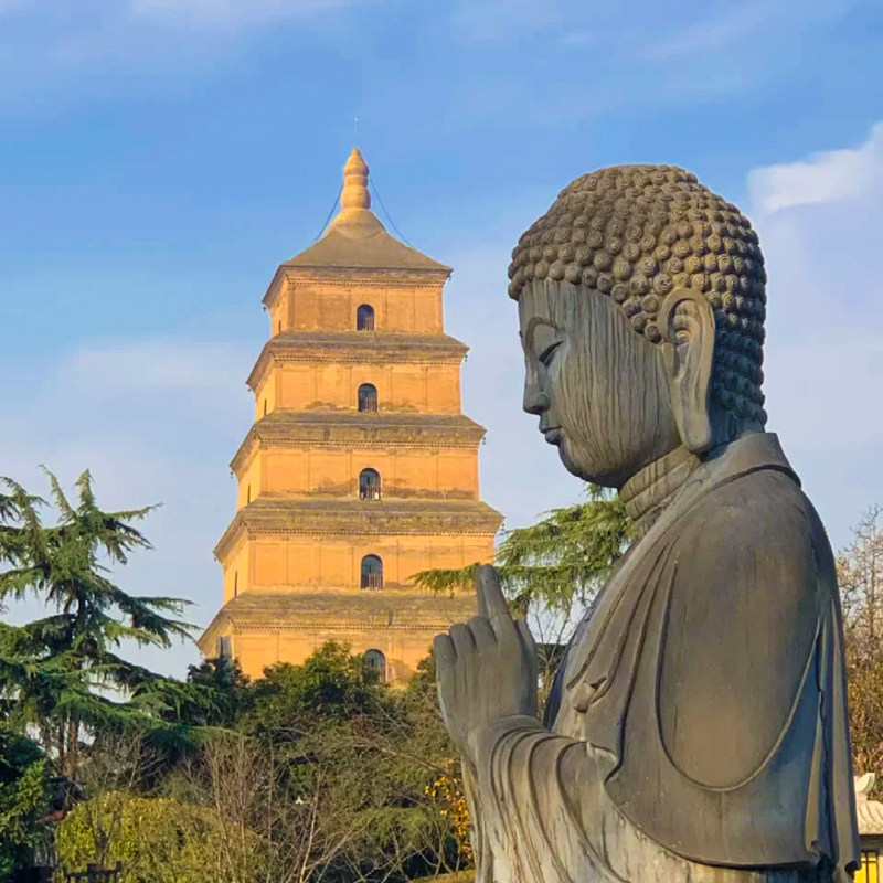 大雁塔+大慈恩寺半日游【含门票/人工讲解/降噪耳麦】