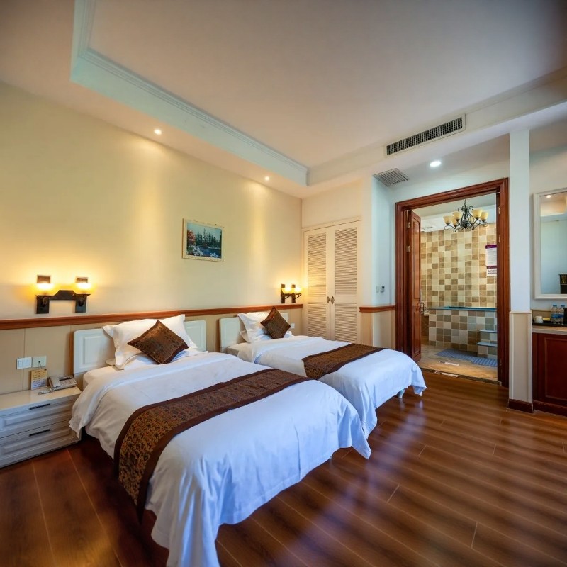 【乐享】亲子游!天水麦积山温泉旅游酒店汤屋私汤房3天2晚+2大1小麦积山+石窟