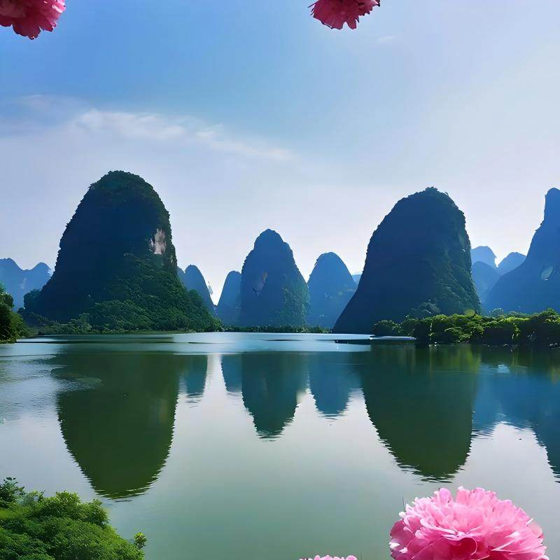 桂林漓江一线江景酒店住宿+如意峰索道成人票 - 定制游预订