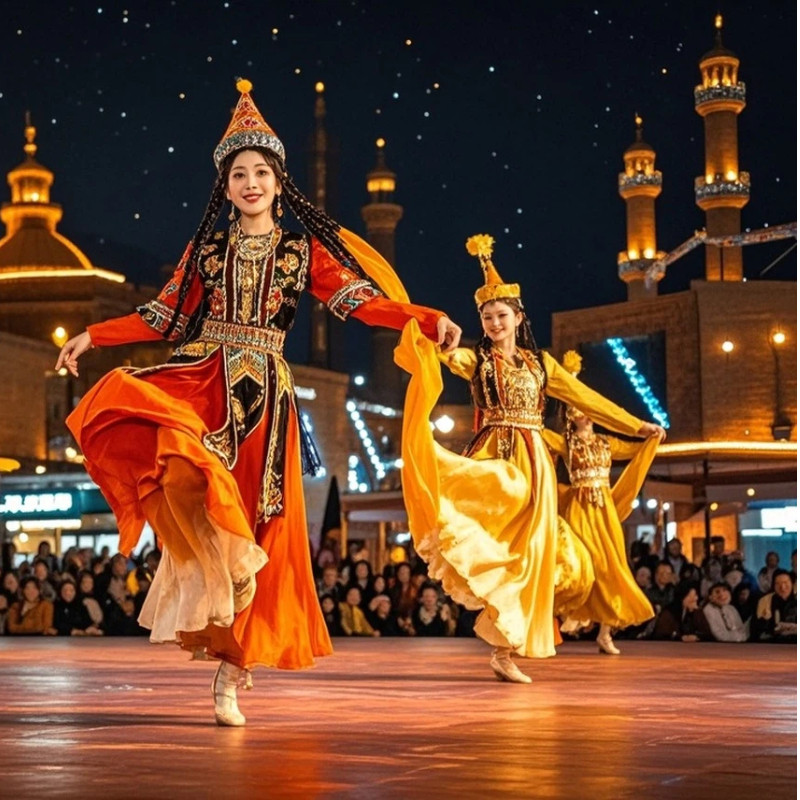 【元旦春节不涨价&双人游】乌鲁木齐国际亚朵酒店4天3晚大巴扎宴艺演出+天山大峡谷