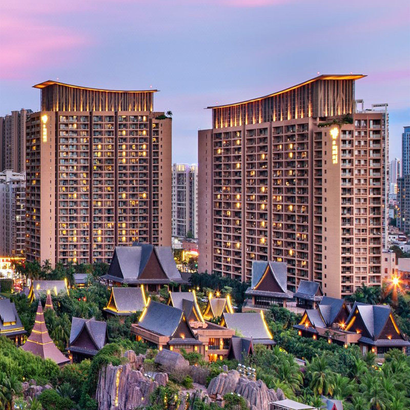 亲子三亚湾红树林度假世界主题酒店3天2晚含水乐园门票家庭 - 定制游预订