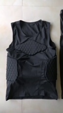 Белье для фитнеса 篮球蜂窝防撞服套装长袖护腰护肩内穿紧身护胸背心守门护膝防撞裤