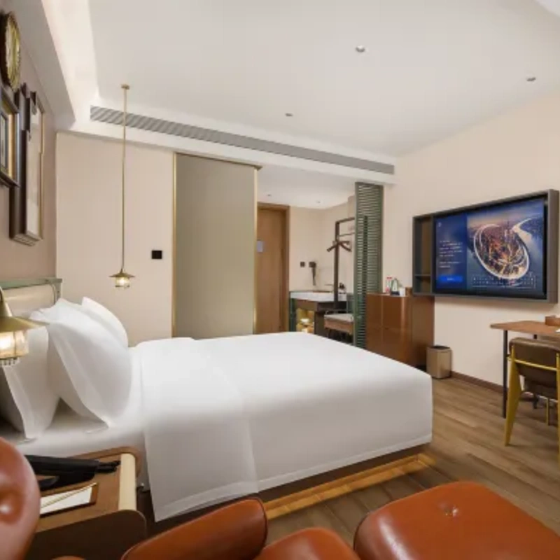 D1天1晚西安喆啡酒店(西安钟楼大差市地铁站旗舰店)自由行+大雁塔文化休闲景区门票