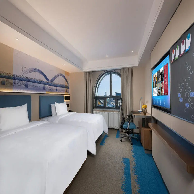 【5天4晚】哈尔滨希尔顿欢朋中央大街/哈西/国际会展中心/群力/道里等店+景点门票+早餐