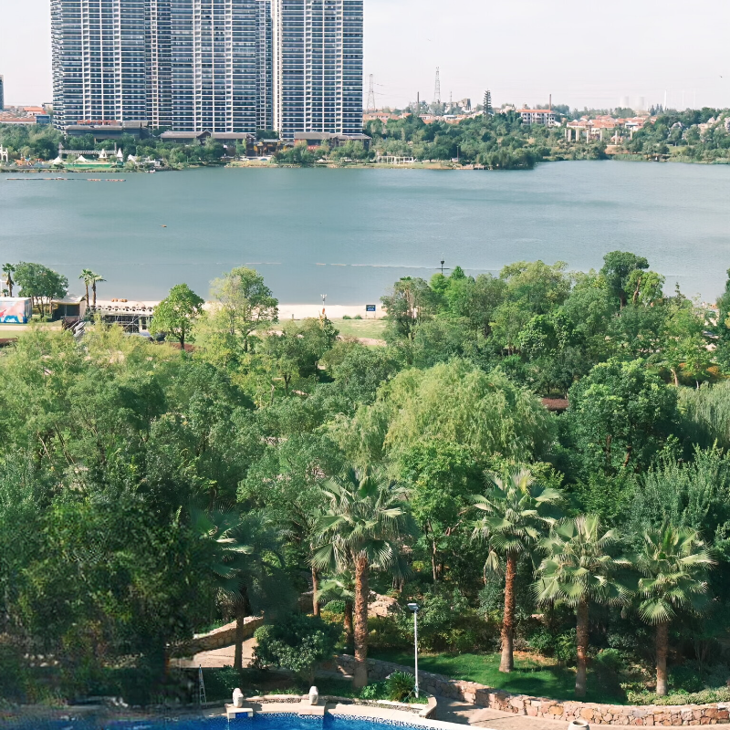 【山林湖泊】汉川天屿湖酒店丨武汉周边亲子游丨距离超近/可定元旦