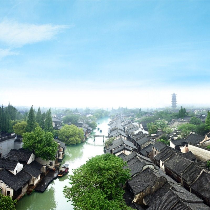 西栅内☆乌镇堤上度假酒店1晚+早餐+西栅门票+游船+颂钵体验