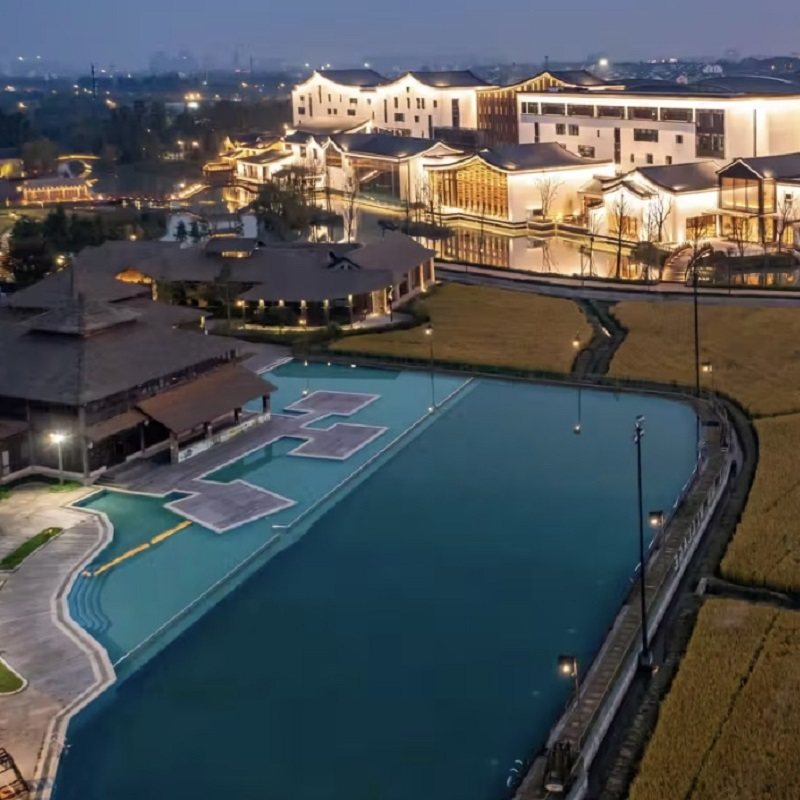 嘉兴乌镇西栅 乌村稻舍乡村酒店1晚 双人套餐 乐享大床房