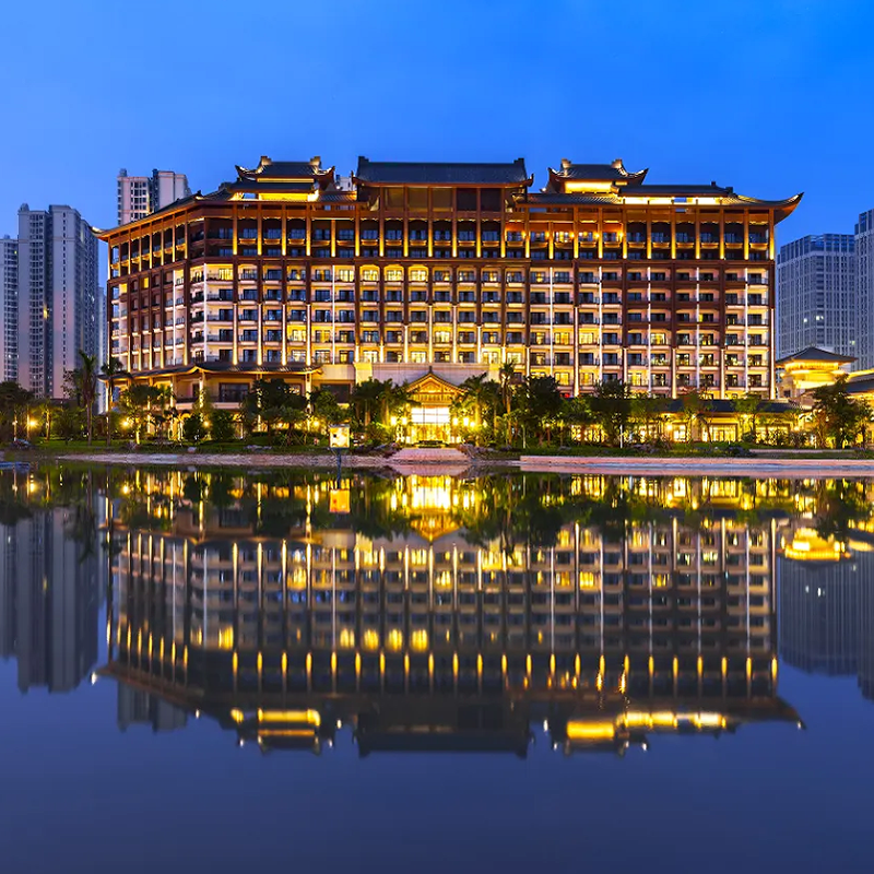 【乐享】广州融创高端酒店城景双床房2 天 1 夜+双人热雪奇迹不限时娱雪