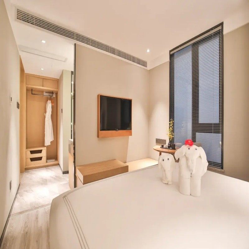 杭州仁和饭店/雅·商大床房+三潭印月西湖游船+江和美海洋公园3天2晚