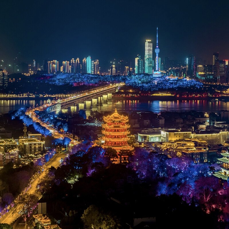 武汉9人拼小团3天2晚跟团纯玩旅游黄鹤楼省博夜游长江游轮晴川阁 - 定制游预订