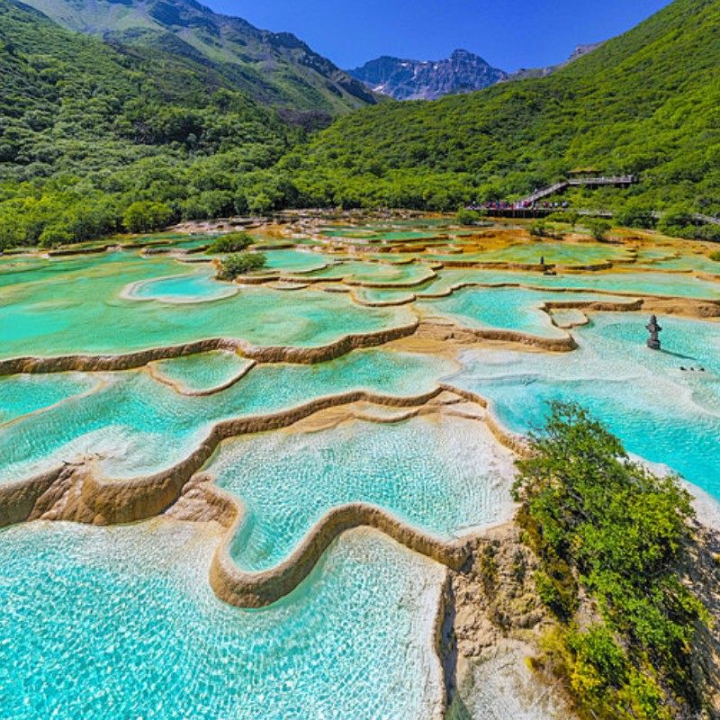九寨沟至黄龙风景区直通车大巴拼车一日周边游 - 定制游预订