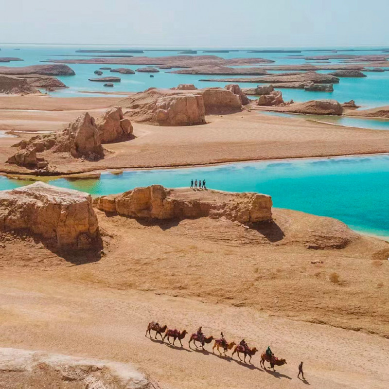 纯玩8人含机票敦煌飞天写真丨青甘大环线跟团西北旅游拼车7天6晚