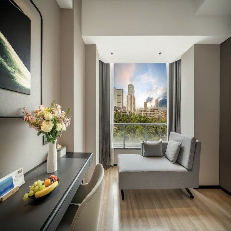 元旦春节可定 四川成都自由行 成都太古里河畔亚朵酒店 3天2晚 甘孜丹巴县酒店