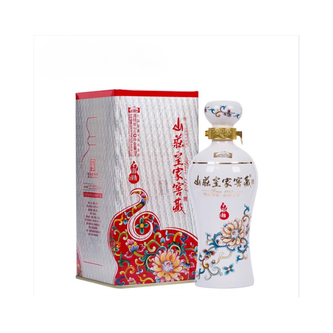38度彩釉山庄皇家窖藏500ml/瓶
