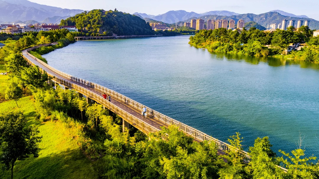 仙居永安溪休闲绿道图片