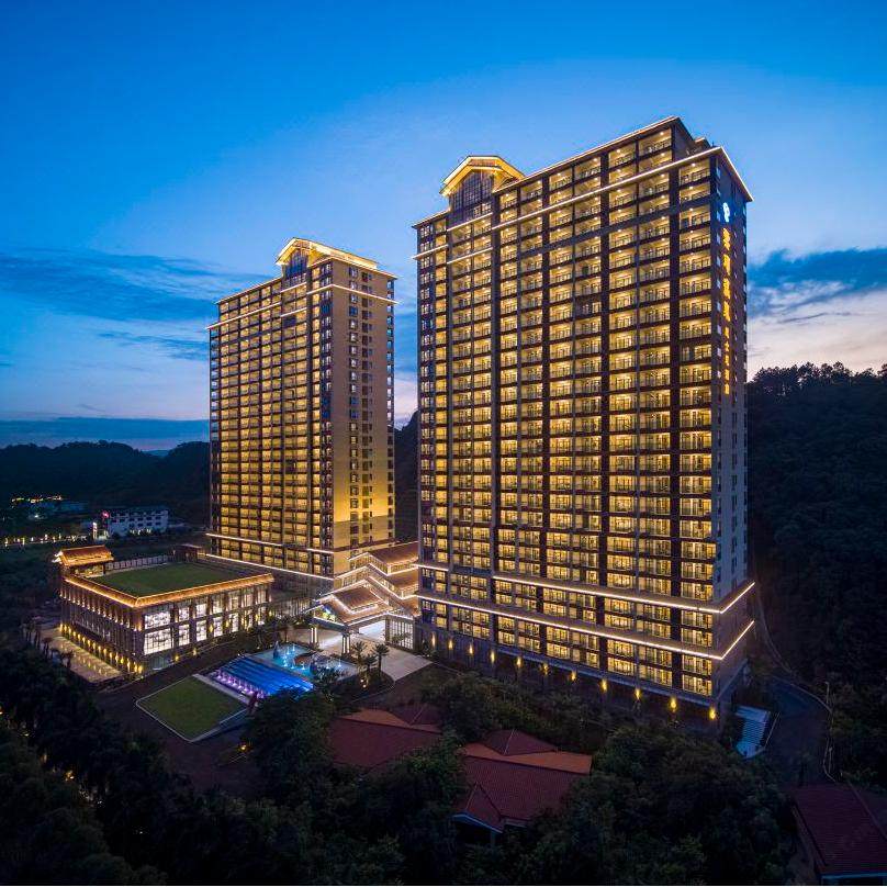 惠州龙门南昆山云顶温泉威士忌酒店2天1晚 双人早餐/双晚+玛雅水寨无限次温泉门票