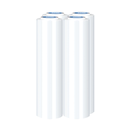 Stretch film small rolls into boxes packaging film