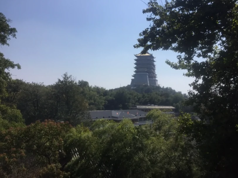 东方山风景区-菩萨感应地图片