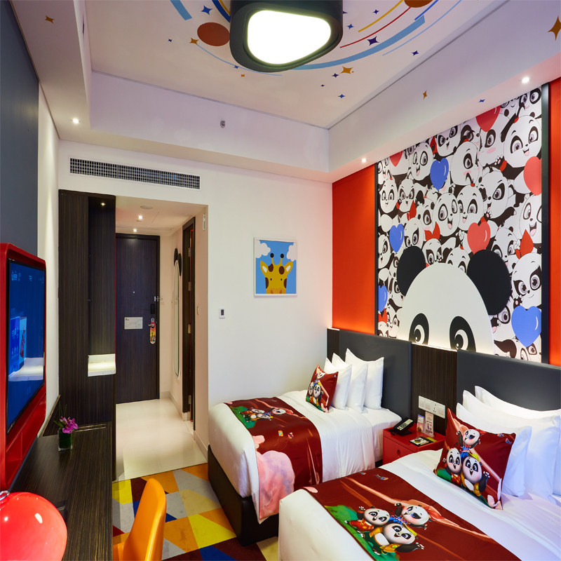 【国庆可约】广州长隆熊猫酒店双人1晚2晚无限畅玩3园大马戏自助餐套票