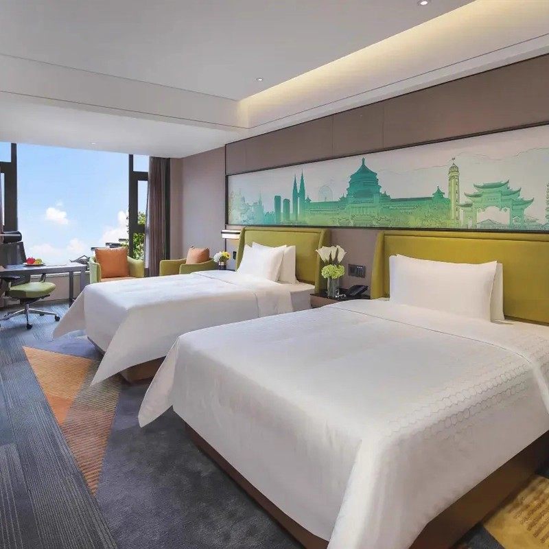 重庆自由行 重庆江北观音桥希尔顿欢朋酒店4天3晚+早餐