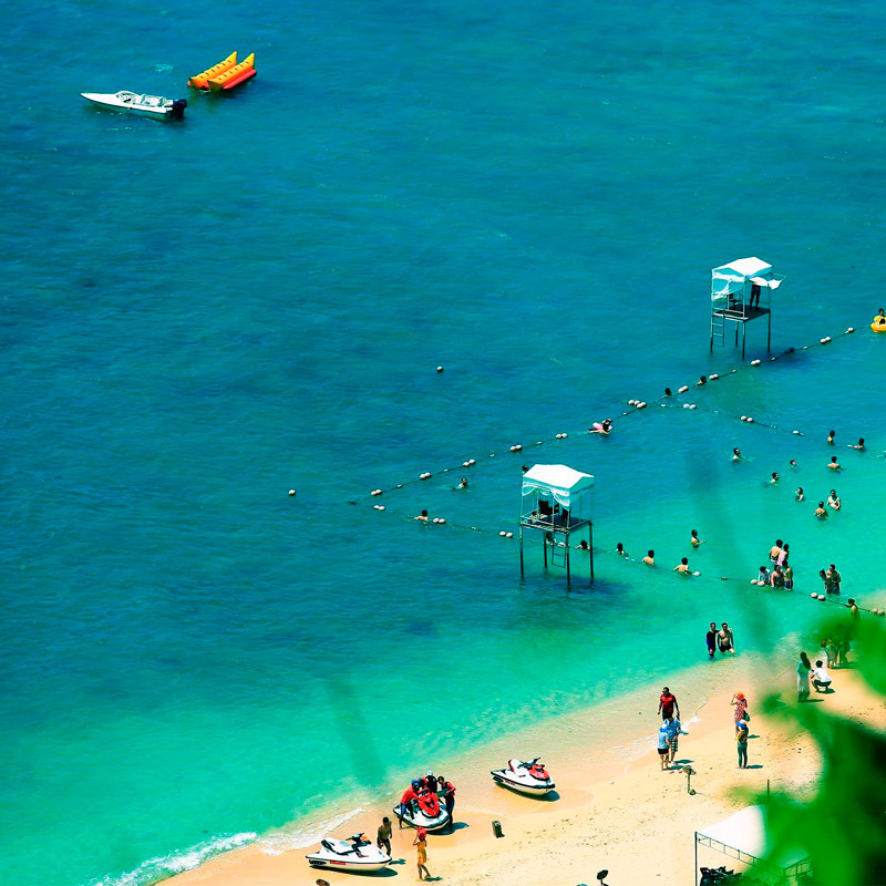 【暖冬】三亚香格里拉度假酒店 尊荣海景房2晚+蜈支洲岛门船票含环岛电瓶车 - 定制游预订