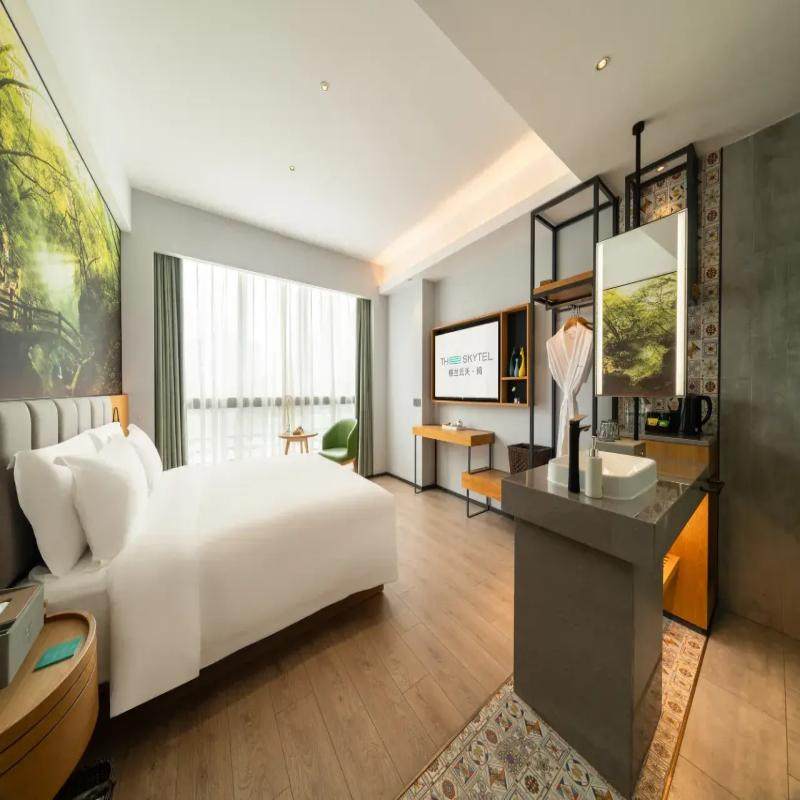 深圳格兰云天阅酒店/高级城景大床房+世界之窗自由行