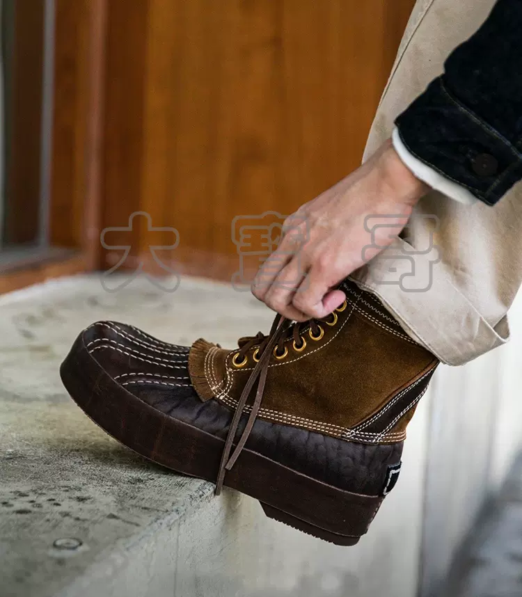 江苏现货VISVIM 22aw DECOY DUCK BOOTS-FOLK 猎鸭靴靴子牛皮-Taobao ...