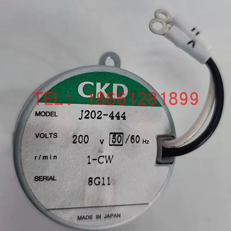 CKD日本原裝小電機馬達J202-448 J202-907-932-908-870-444-932-Taobao