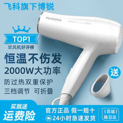 Feike Borui Hair Dryer for Home Use, High-Power, Strong Wind, Hot and Cold Temperature Control, Quick Drying, Suitable for Dormitory Use, Genuine Product