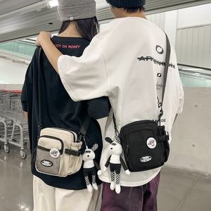 
Mobile phone crossbody bag boy trendy and cool elementary school teenager small backpack junior high school student shoulder bag sports small shoulder bag