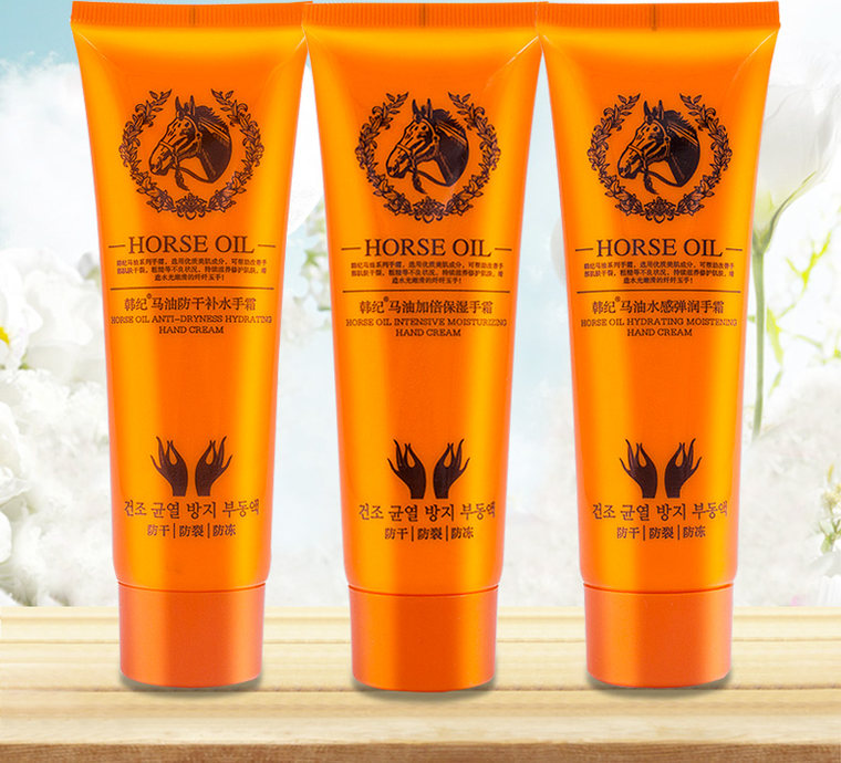 Hanji horse oil double moisturizing hand cream antidrying anti