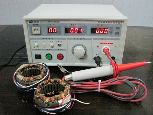 Original straight hair Hangzhou Weibo WB2670A test instrument number ...