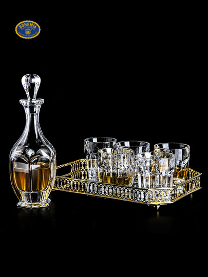 Bohemia Crystal Wine Glass Set - Czech Imported