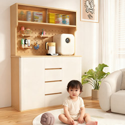 Baby feeding table E0 grade environmentally friendly solid wood ecological board