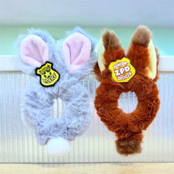 Miniso Disney Zootopia Plush Ear Hair Ties Hair Accessories Headband Nikka