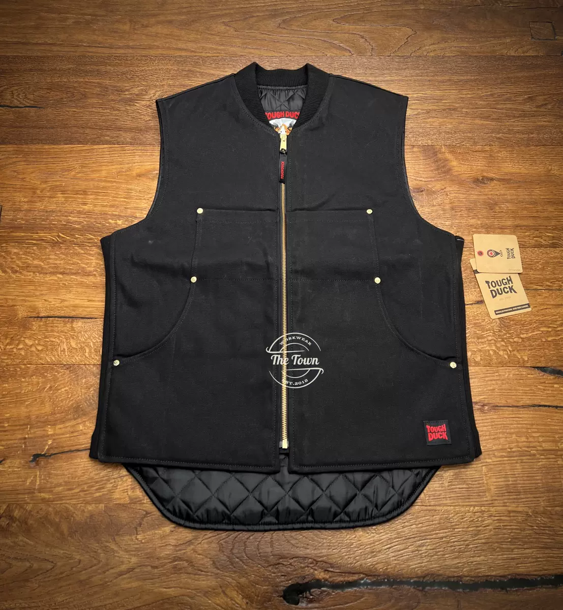 TOUGH DUCK美式保暖机车工装马甲Moto Vest WV04-Taobao