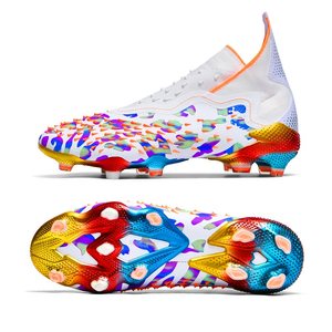 Football Shoes Male Falcon C Ronaldo Assassin Messi Short Children AG Primary and Middle School Student TF Broken Nail Training Shoes

