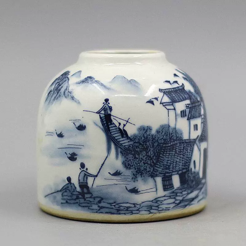 仿民国居仁堂制粉彩荷花翠鸟花瓶现代仿古家居收藏装饰摆件厂货